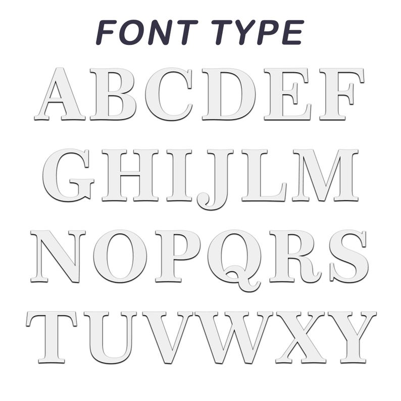 May include: A white alphabet font type in a sans-serif style. The letters are displayed in uppercase and are evenly spaced.