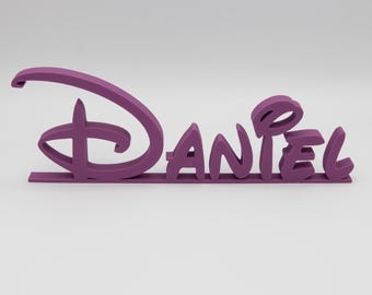 Personalized Teacher Desk Name Sign: 3D Printed PLA Plaque