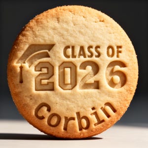 2026 Cookie Stamp Graduation Personalized Cookie and Fondant Embosser