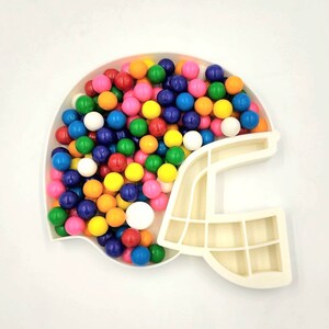 American Football Helmet Snack plate snack tray - snack bowl Gift Idea for Football Lovers, Man - NFL Superbowl