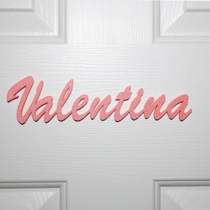 Targa personalizzata per porta 3D / Targa decorativa per cameretta per ragazzi e ragazze / Decorazione personalizzata per cameretta per bambini / Targa con nome 3D unica / Targa artistica da parete per camera da letto