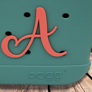 Custom Mini Letter Charms for Bogg Bags | Personalized Bogg Bag Monograms | Unique Bogg Bag Accessories | Stylish Bogg Bag Tags - SHIPS FAST