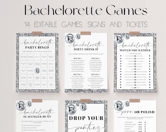 Last Disco Bachelorette Party Games Template, Glitter Bachelorette Game Bundle, Disco Ball Bachelorette Party, Hen Party Games | DISCO