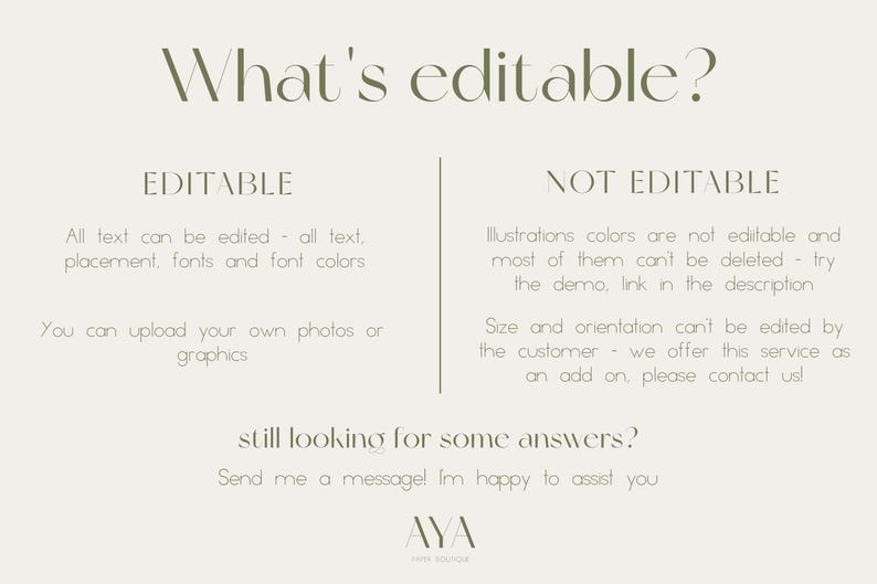 The image is a single image that contains text and a question about editing. The text is in a serif font and is written in a sans-serif style. The image does not contain any visual elements, such as images or graphics. The question asks whether the text can be edited or not, and the answer is "NO". The text is written in a clear and legible font, making it easy to read. The image does not contain any additional information or context that would require further description.