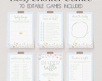 70 Baby Shower Games, Silly Goose Baby Shower Game Bundle, Mother Goose Baby Shower Bundle, Baby Party Games, Easter Baby Games | GOOSE