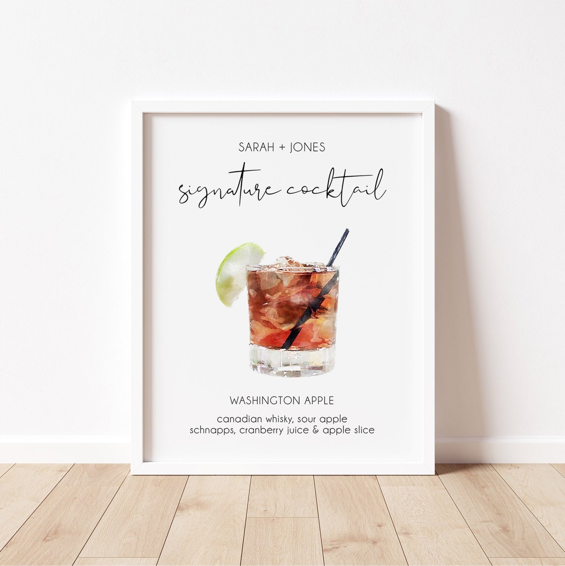 Signature Cocktail Sign Template Printable Signature Drinks Etsy Signature Cocktail Sign Template Printable Signature Drinks Etsy