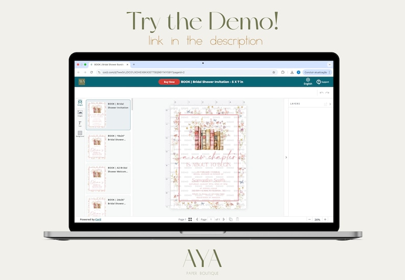 Storybook Bridal Shower Invitation Bundle, New Chapter Bridal Shower Invitation and Games Bundle, Vintage Book Bridal Shower Games | BOOK image 7
