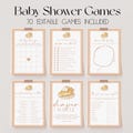 70 Baby Shower Games, Cutie Pie Baby Shower Game Bundle, Sweet Cutie Pie Baby Shower Bundle, Baby Party Games, Autumn Picnic Baby Games |PIE product logo