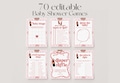 70 Baby Shower Games, Ready to Pop Baby Shower Game Bundle, Soda Baby Party Games, Retro Pink Baby Games | ELLA product logo