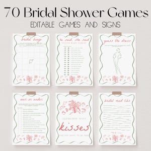 Off the Market Bridal Shower Games Bundle, Farmer&#39;s Market Bridal Shower Games, Garden Market Shower Games, Editable Bridal Games | MARKET