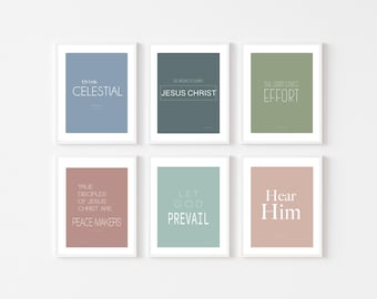 President Nelson Quotes Pack of 6 - LDS General Conference Printables