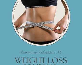 Weight Loss Journal, Weight Loss Tracker, Fitness Journal, Weight Loss Planner, Fitness Planner, Meal Planner, Fitness Tracker, Workout