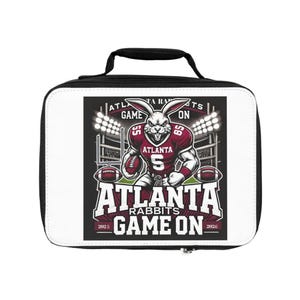 Game On Lunch Bag, Sports Lunch Tote, Football Team Bag, Personalized Lunchbox, Kids Lunch Container, Gift for Sports Fans