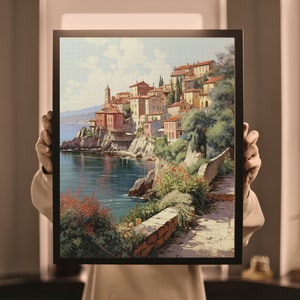 Captivating Vintage Italy: Digital Downloads, Gallery Wall Set of 10, Mediterranean Wall Art, Italian Gifts, Antique Prints, European Art