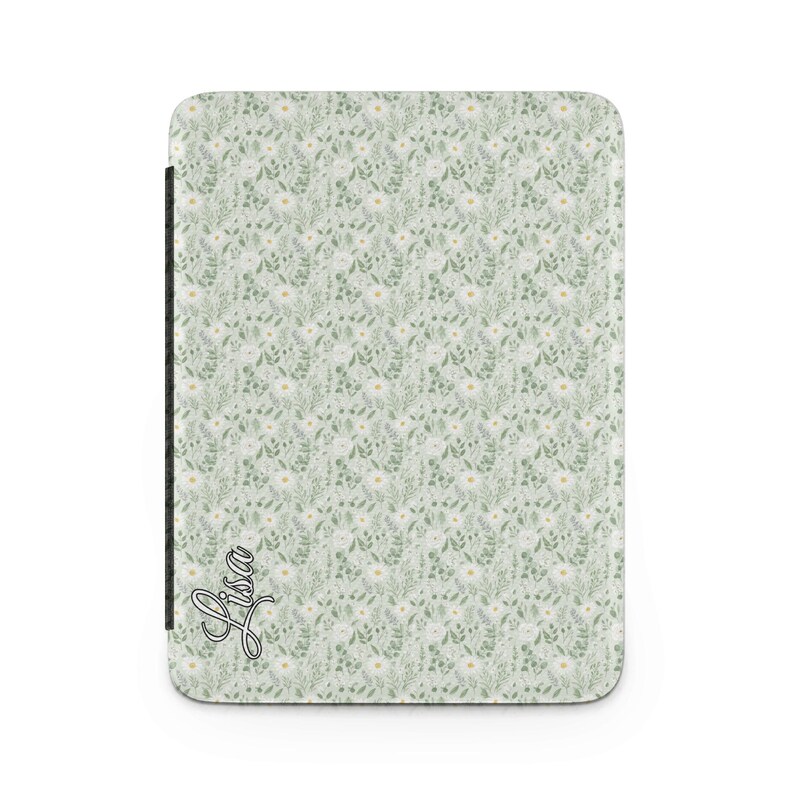 Floral Kindle Case, Personalized Kindle Cover, Cute Kindle Sleeve ...