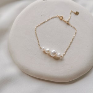 Single Large Baroque Pearl Pendant 14k 