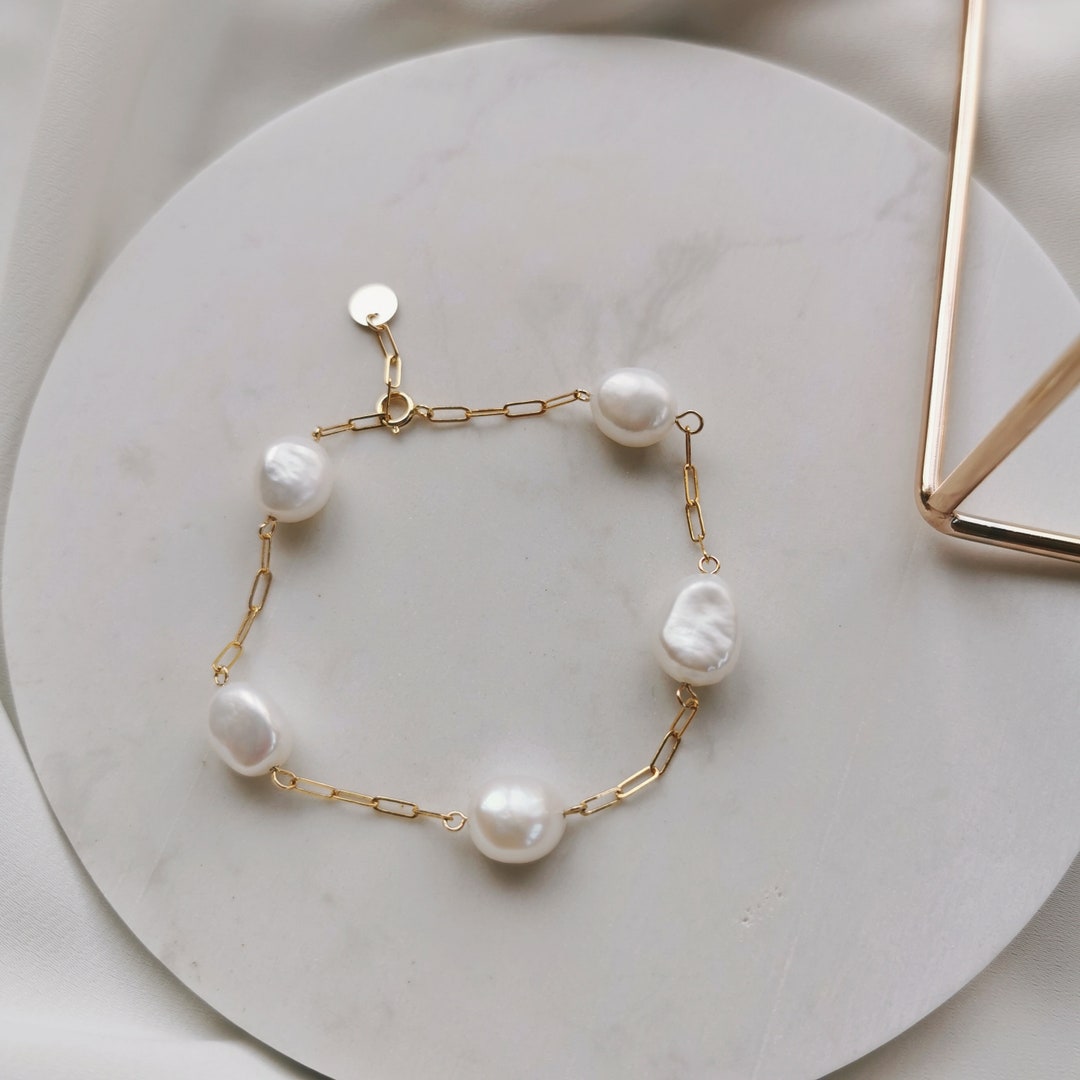 ★関税込★VINTAGE HOLLYWOOD★Basic Pearl Bracelet★ Designer fashion, Seoul-fully created | W Concept