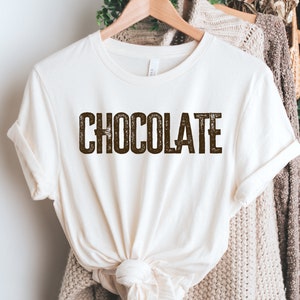 chocolate t-shirt / gifts for her / i love chocolate tees / chocolate tees / chocolate lover/ chocolate / chocolate t-shirt / eat chocolate