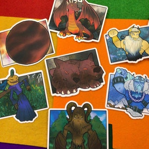 Wizarding Rank 7 Spell Stickers