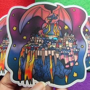 Wizarding Dragonspyre Sticker