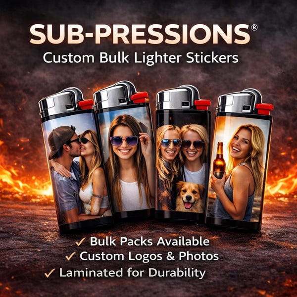 Pegatinas personalizadas para encendedores con foto: envoltorio personalizado para encendedores Bic. ¡Sube tus fotos!