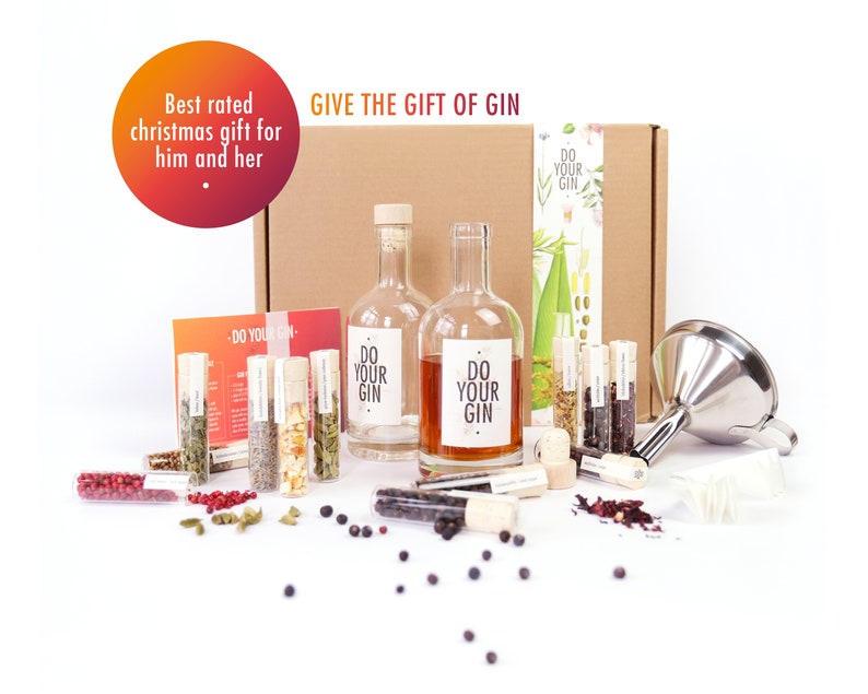 DO YOUR GIN Diy Gin Making Kit Original Gift Set as Seen Etsy UK