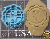 Eat Me Tart Cookie Cutter Alice In Wonderland Cutters Cookies Birthday Party Gift Cake Favor Logo Mad Hatter The White Rabbit