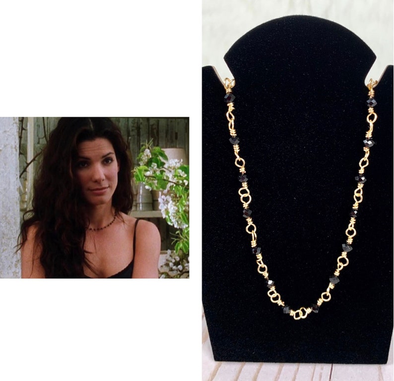 Practical Magic Sally Owens Dainty Choker Necklace Gold Wire Etsy