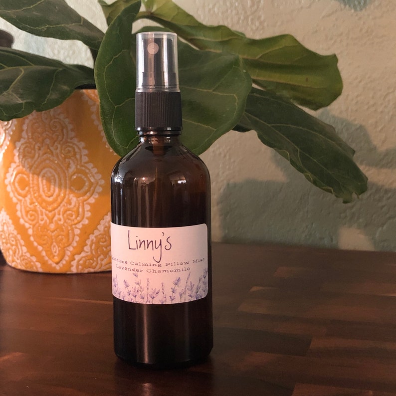 Lavender Chamomile Linnys Calming Nighttime Pillow Mist in 4 Etsy