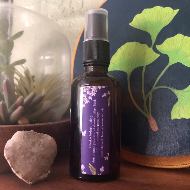 Lavender Chamomile Linnys Calming Nighttime Pillow Mist in 4 Etsy