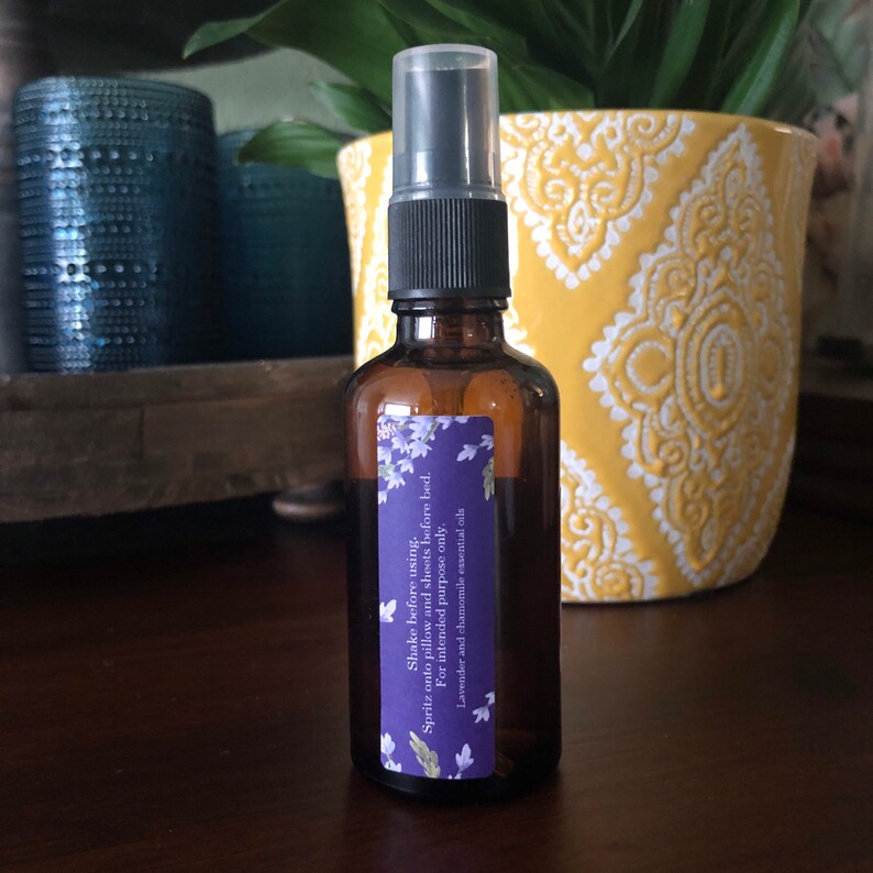 Lavender Chamomile Linnys Calming Nighttime Pillow Mist in 4 Etsy