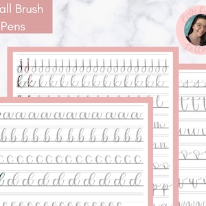 Printable Hand Lettering Practice Sheets, Printable Hand Lettering ...