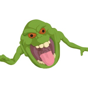 Slimer (80's Real Ghostbusters Toy Version) | SVG | PNG | JPEG