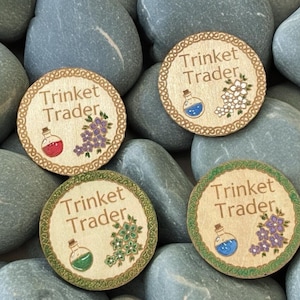 Trinket Trader Badge Pin (Small)