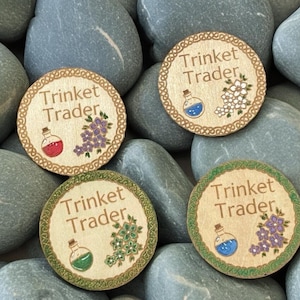 Trinket Trader Badge Pin