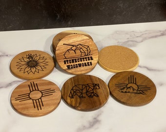 Acacia Coasters