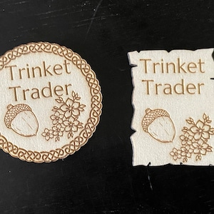 Trinket Trader Badge Pin - Etsy