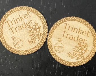 Trinket Trader Badge Pin