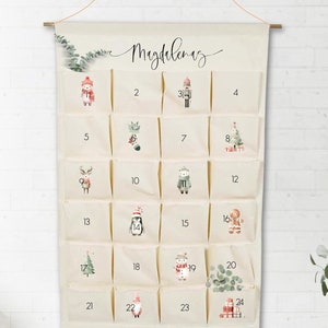 Calendario dell'Avvento per bambini | Avvento | Natale | personalizzato con nome