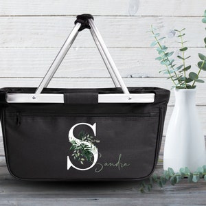 Einkaufskorb | shoppingbag | Eukalyptus | personalisiert | Geschenk Muttertag | Greenery
