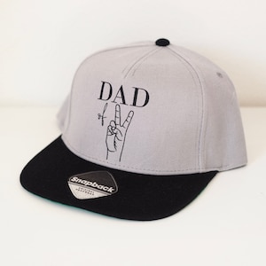 Cap Snapback Cappy basecap DAD of two, DAD of three DAD of Four Geschenk Papa Bild 1