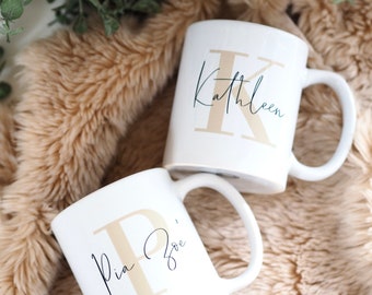 Personalisierte Tasse | viele Farben | Tasse mit Namen | Kaffeetasse | Teetasse personalisiert