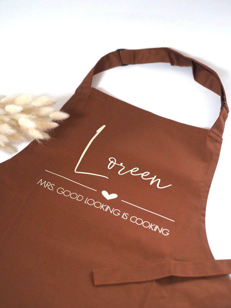 Cooking apron Baking apron BBQ apron Apron Christmas baking personalized image 5