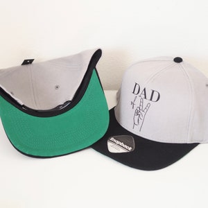 Cap Snapback Cappy basecap DAD of two, DAD of three DAD of Four Geschenk Papa Bild 5