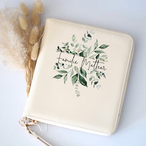 U-boek omslag organizer | Reisorganisator | Gezinsorganisator Gezin | eucalyptus