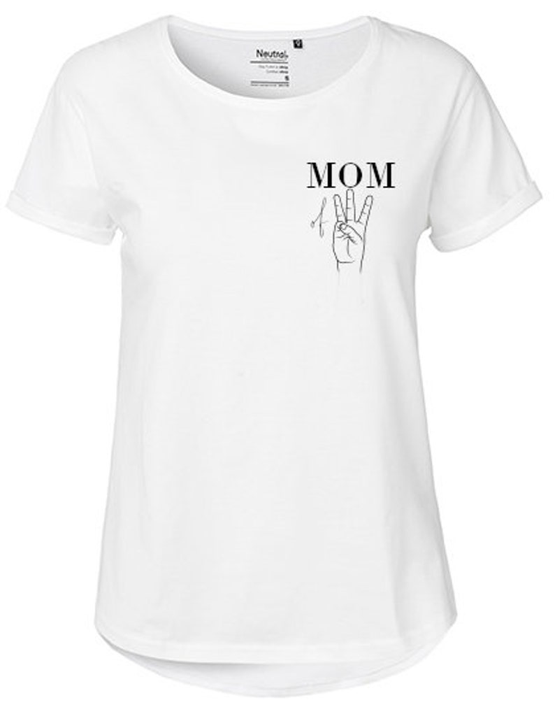 Mom-Shirt, Mom to be, Mom of twins, Mom of two, Mom of three Bild 4