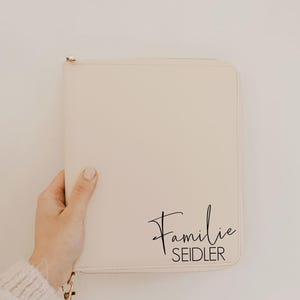 Organizzatore di copertine per opuscoli a U Organizzatore di famiglia