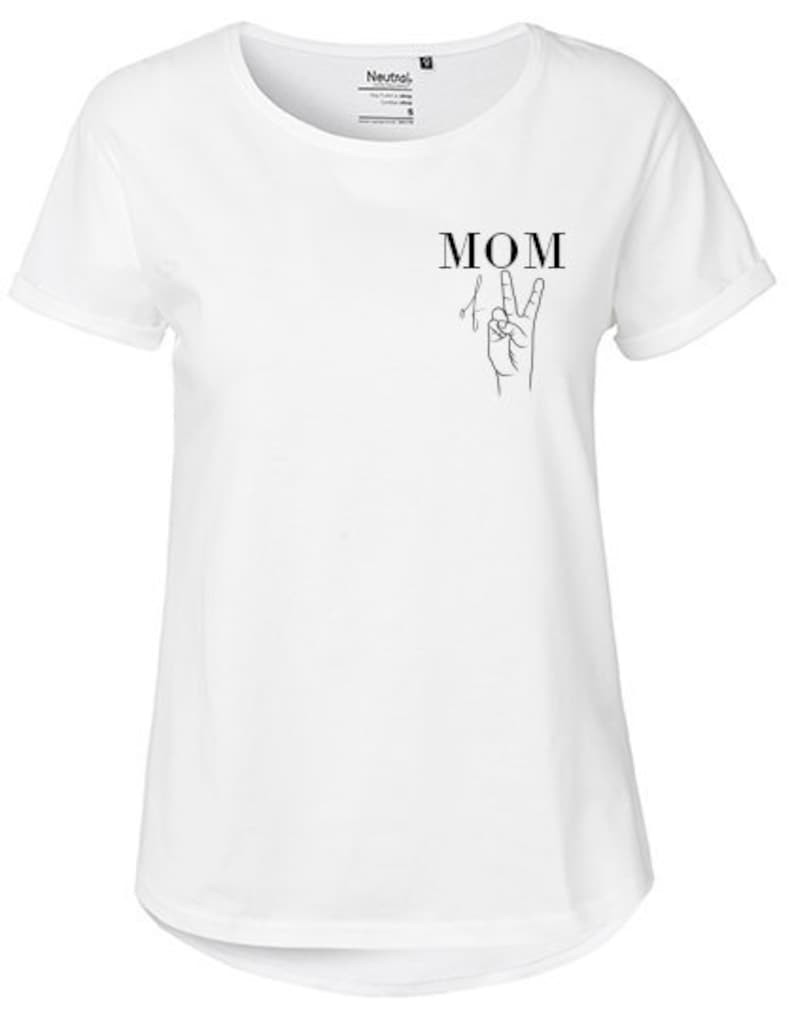 Mom-Shirt, Mom to be, Mom of twins, Mom of two, Mom of three Bild 3