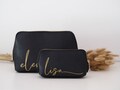 Personalized cosmetic bag | beauty bag | makeup bag | swashes product logo
