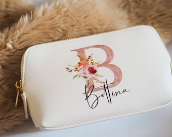 Personalize cosmetic bag | beauty bag | makeup bag | rose gold